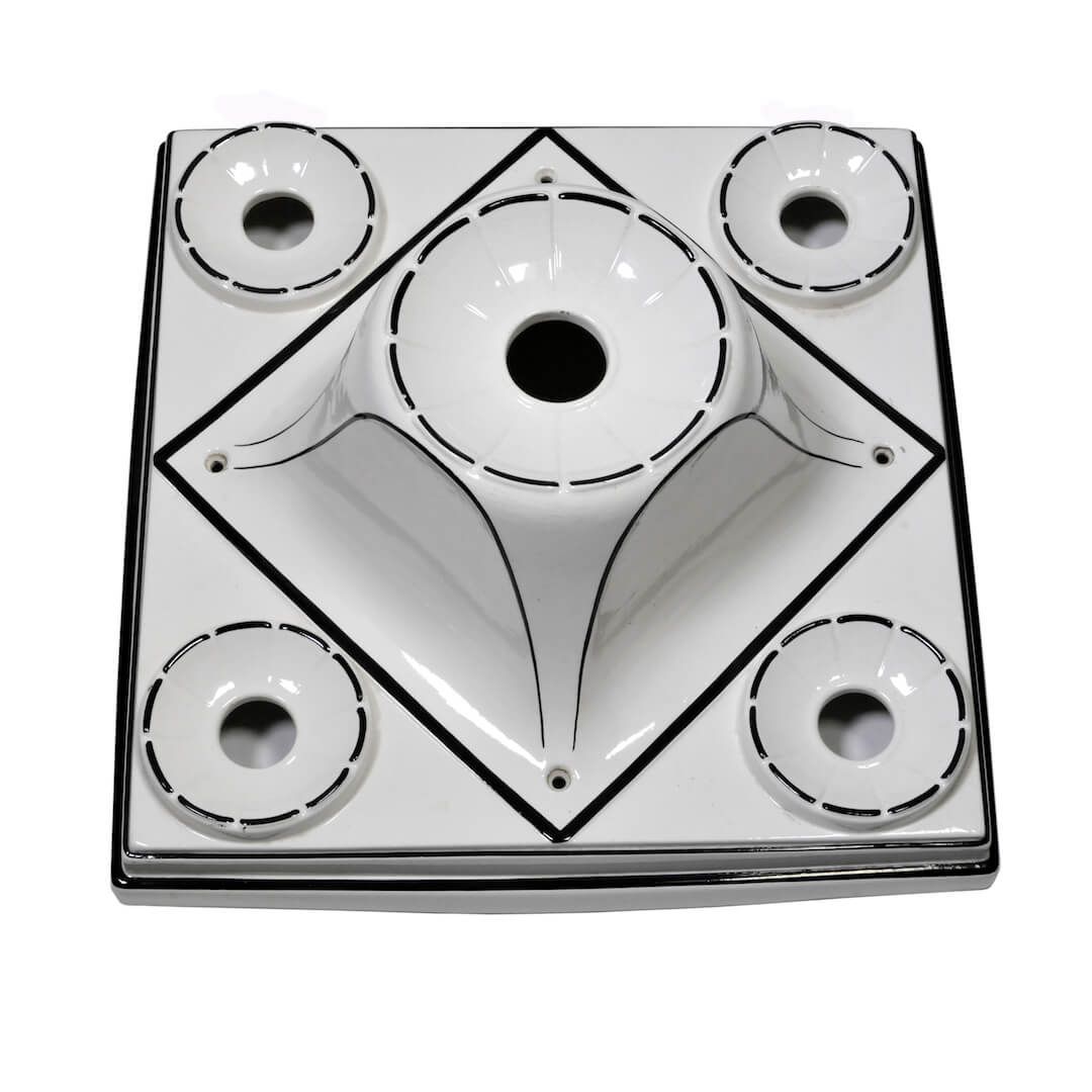 ceiling ceramic - Plafonnier Bauhaus JUGENSTIL rare