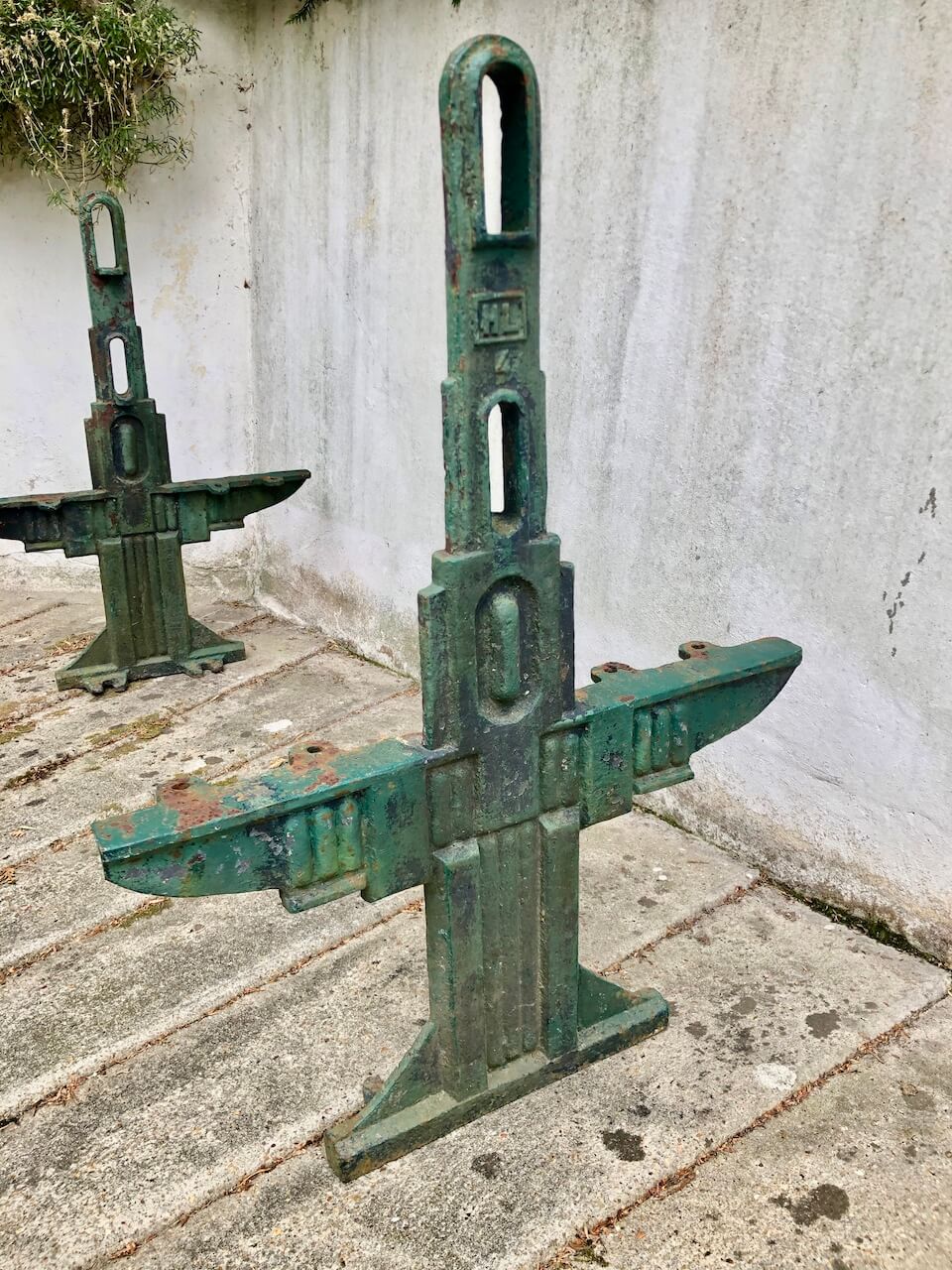 banc de jardin ancien