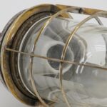 ampe baladeuse metal bois ancienne