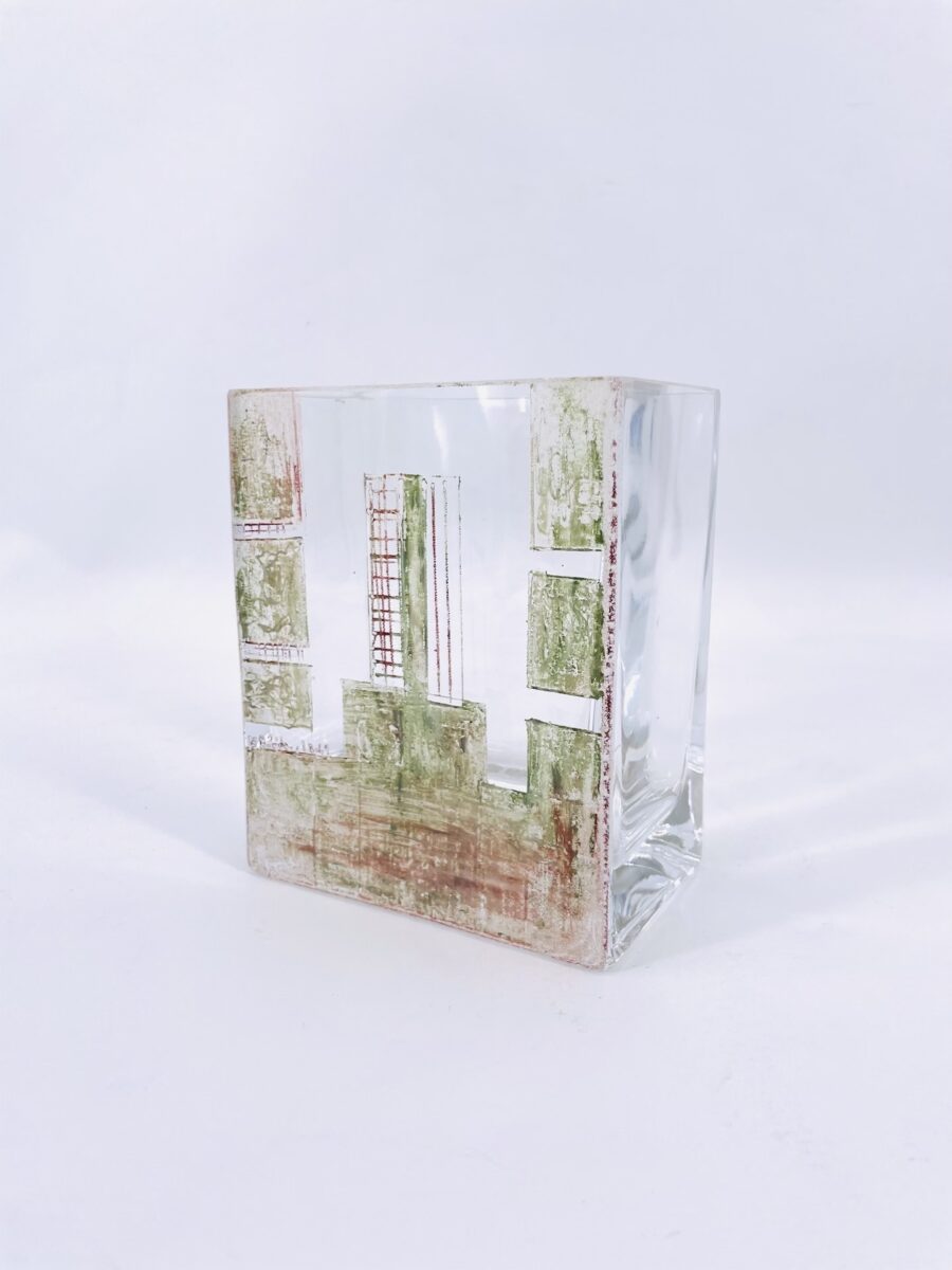 Rieke vase cristal profil