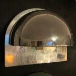 applique-poulsen-interupteur-lampe-alluminium-vintage
