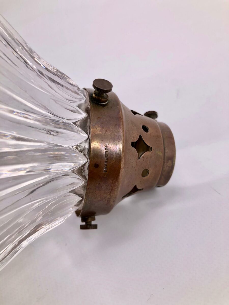 holophane lamp antique