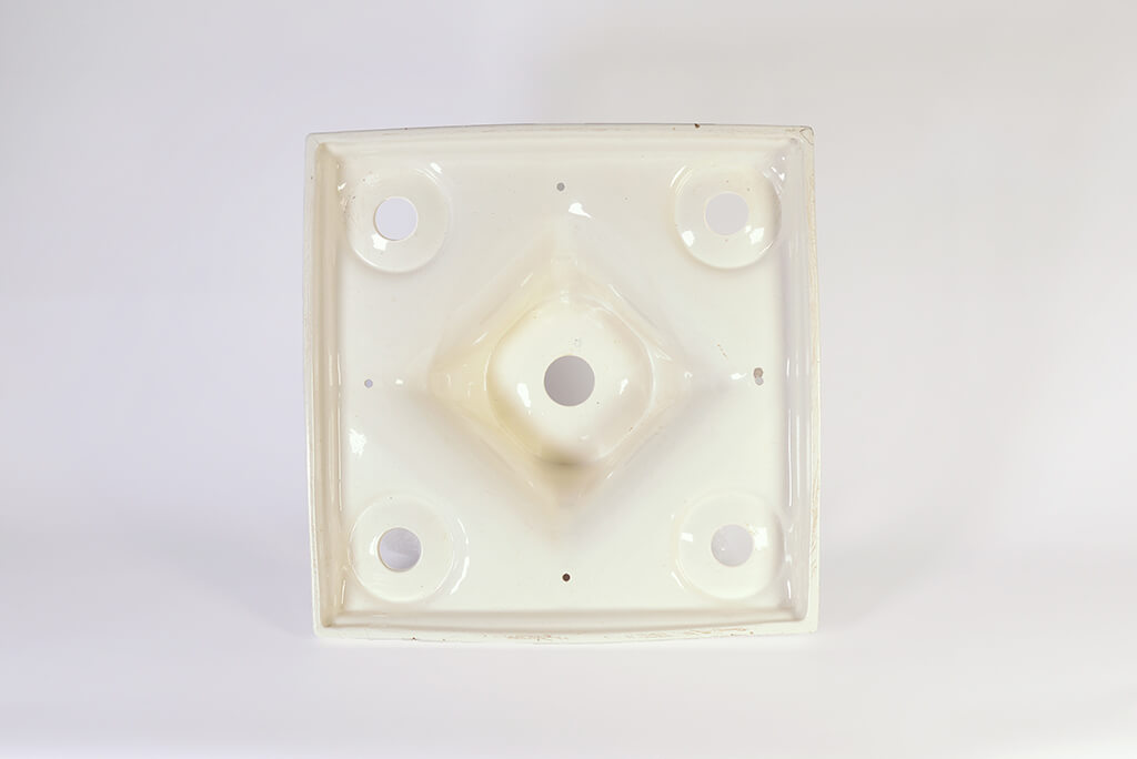 2 bauhaus ceilign light black white ceramic