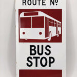 Bus-stop-australian-sign-plaque-emaillee