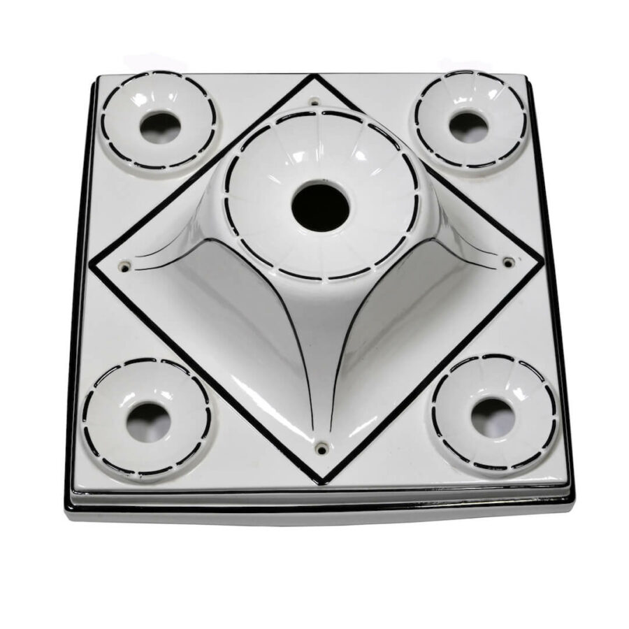 ceiling ceramic - Plafonnier Bauhaus JUGENSTIL rare