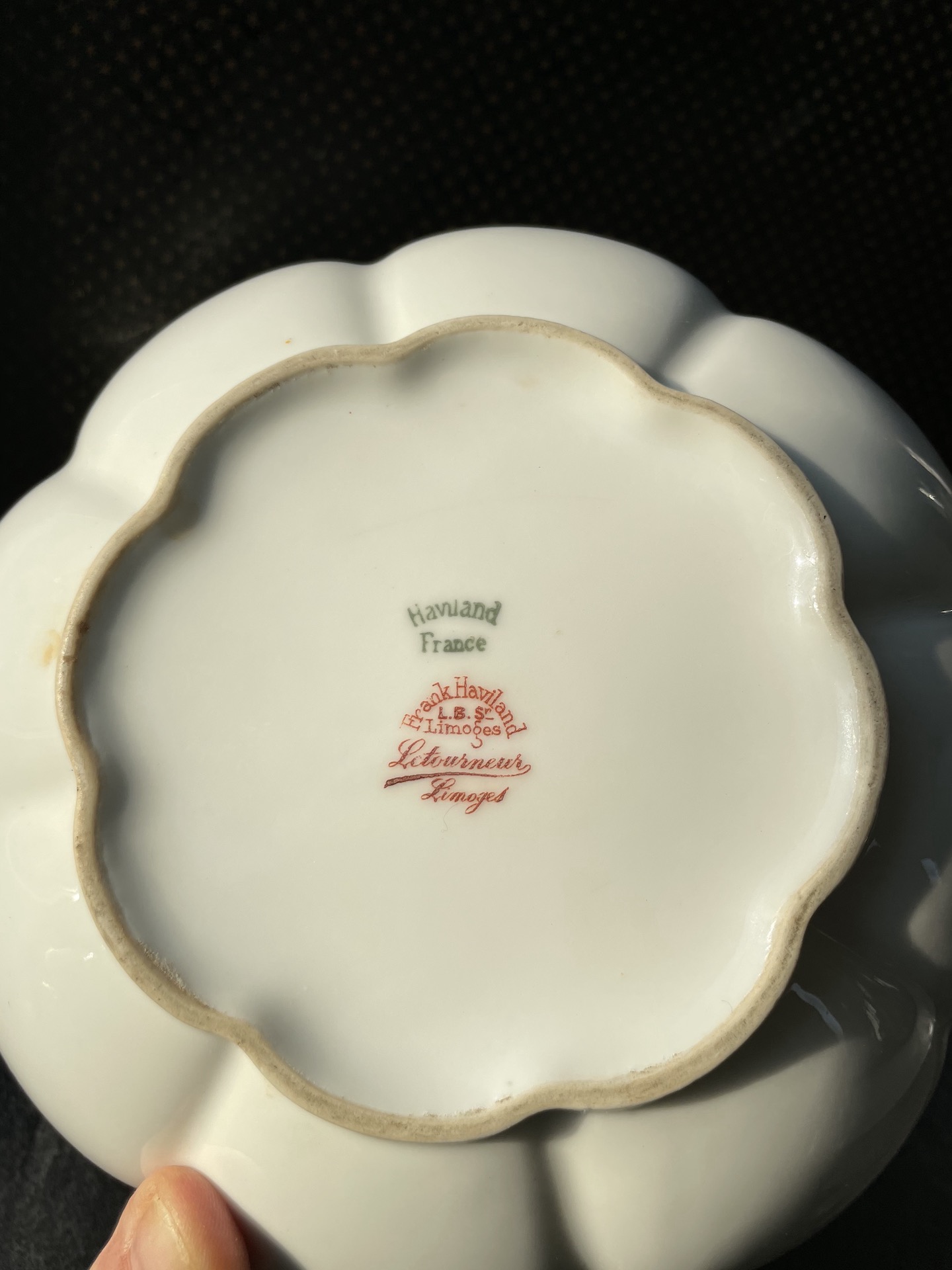 Service à thé pour 8 Franck Haviland Limoges France 1925