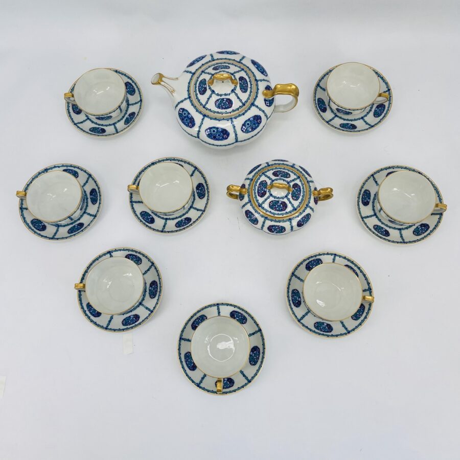 Service à thé pour 8 Franck Haviland Limoges France 1925