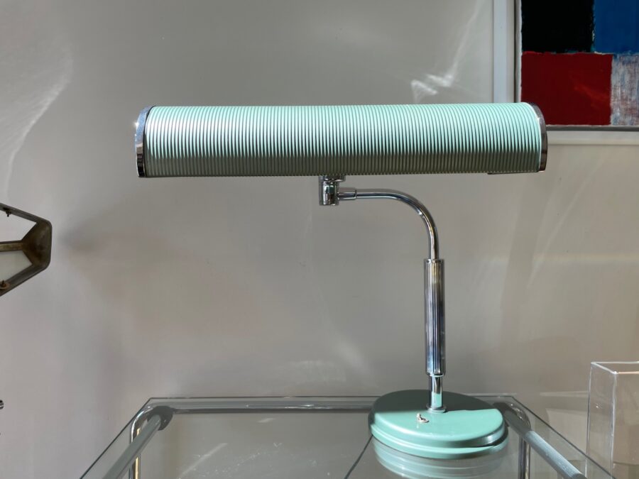 Jumo 1950 lamp green chrome