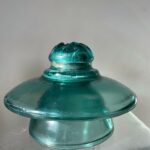 Isolateur de pylône électrique en verre, circa 1950
