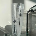 6 Grand vase Riecke chrome acheter en cristal