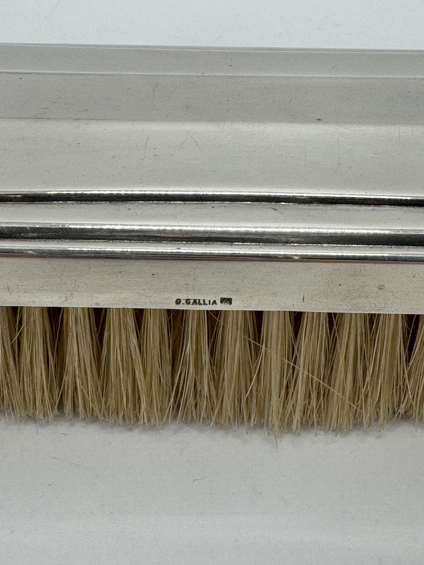 Ensemble d'Accessoires de Toilette de la Maison Gallia 1925 Christofle Métal Argenté