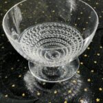 4 Coupes à Champagne de René Lalique, service Nippon, Art Déco