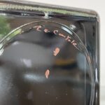 Vase Cubique d’Anatole Riecke pour La Coupole, personnage de Gabin, 1958