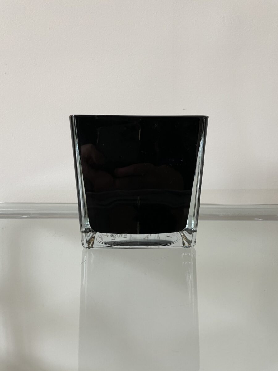 Vase Cubique d’Anatole Riecke pour La Coupole, personnage de Gabin, 1958