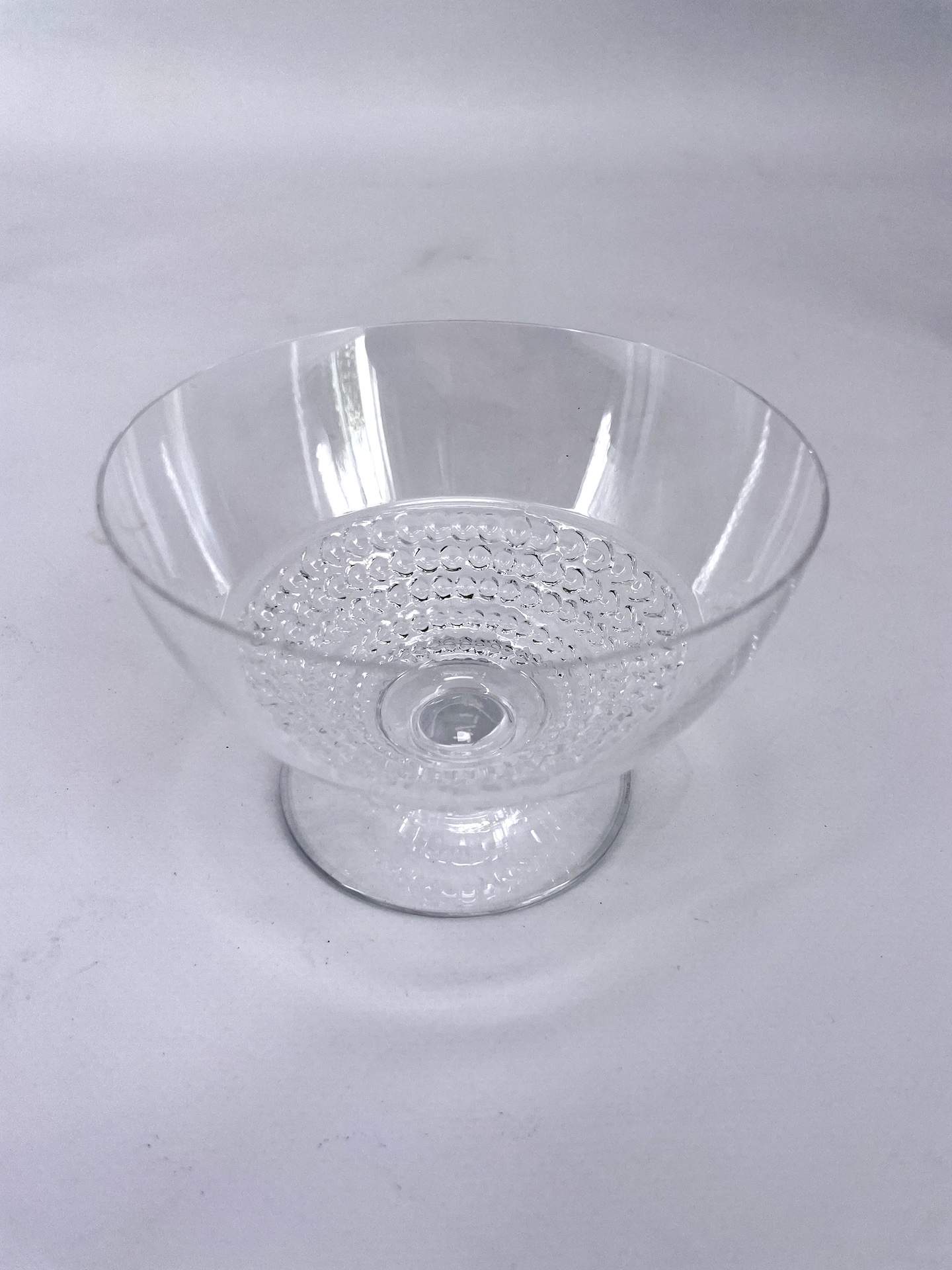 4 Coupes à Champagne de René Lalique, service Nippon, Art Déco
