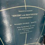 1960’s Celestial Globe Eastern Germany Aluminum and Paper