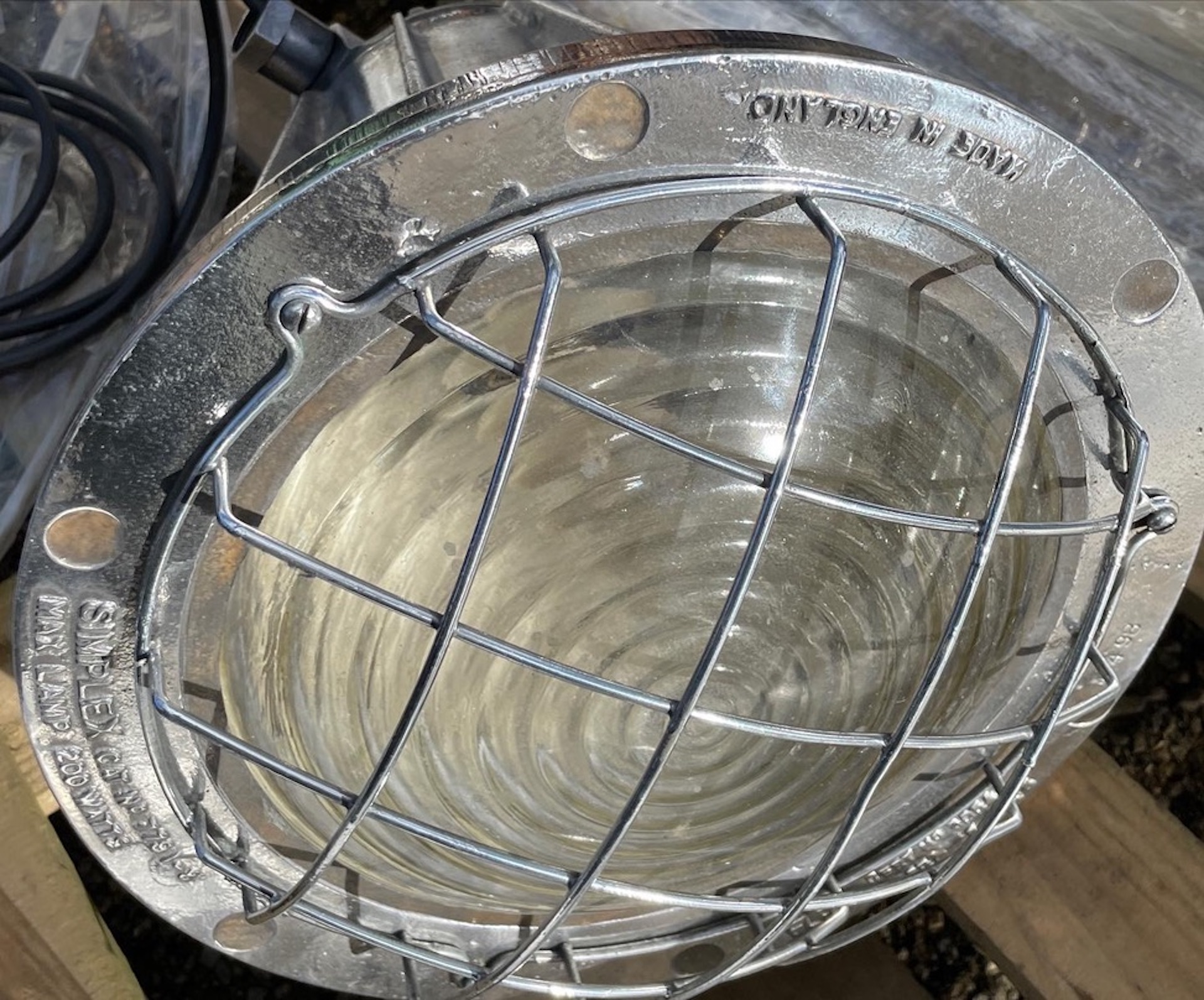 Lampe Alu armée anglaise