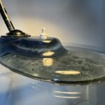 Lampe de table Bauhaus par Marianne Brandt pour Kandem fin des années 1930