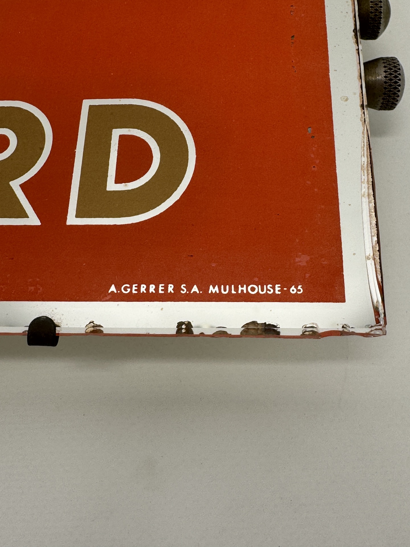 Perpetual Calendar with window sticker for Suchard MILKA circa 1965