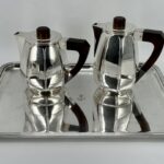 Service à Thé et Café de Christofle Art Déco modèle Libéria 1927