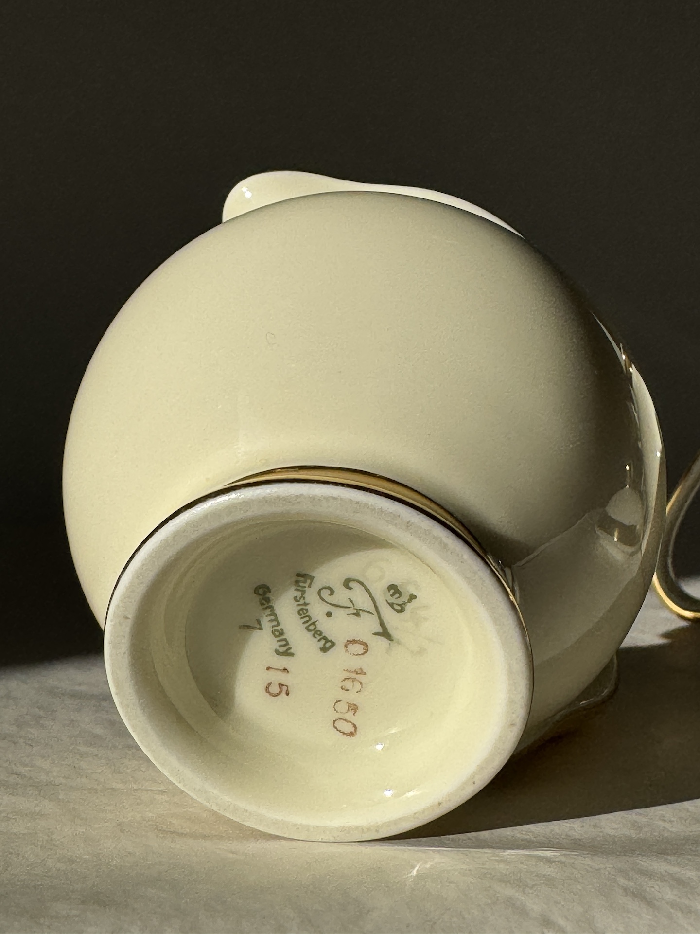 1 FÜRSTIN tableware Furstenberg 1950 1