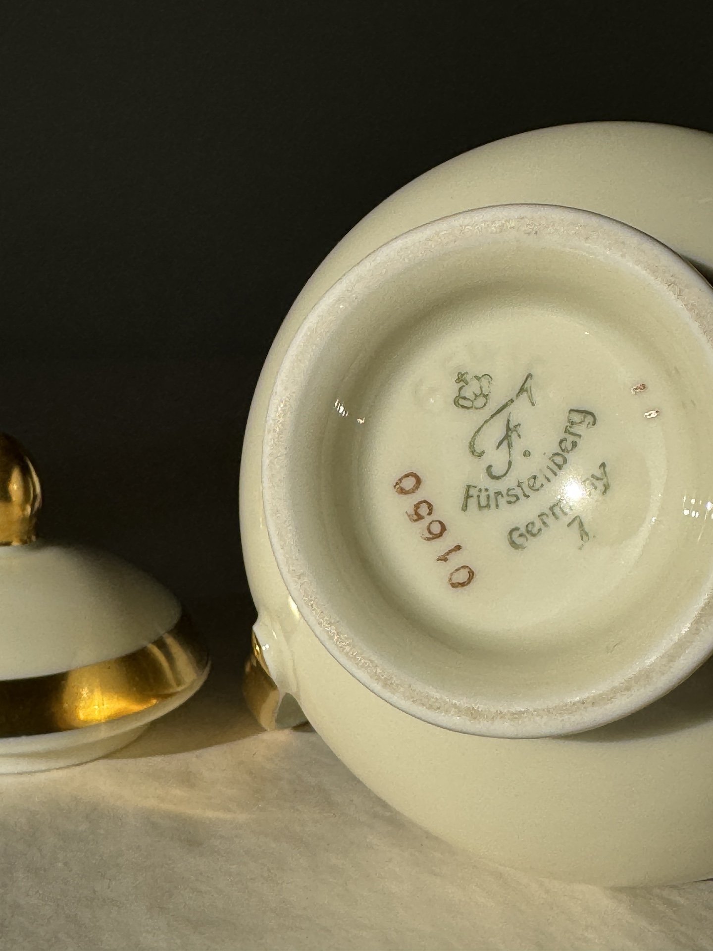 1 FÜRSTIN tableware Furstenberg 1950 2