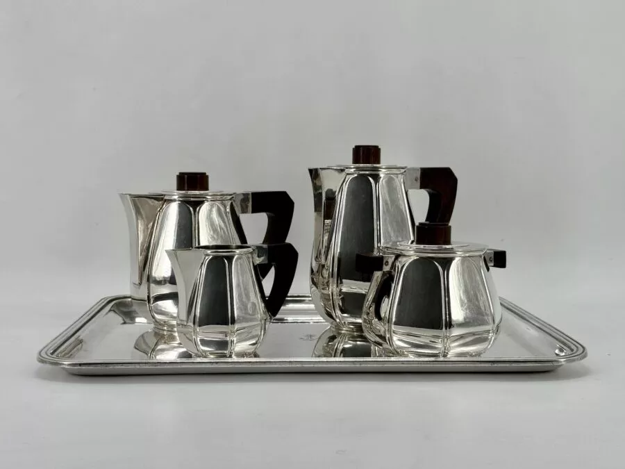Service à Thé et Café de Christofle Art Déco modèle Libéria 1927