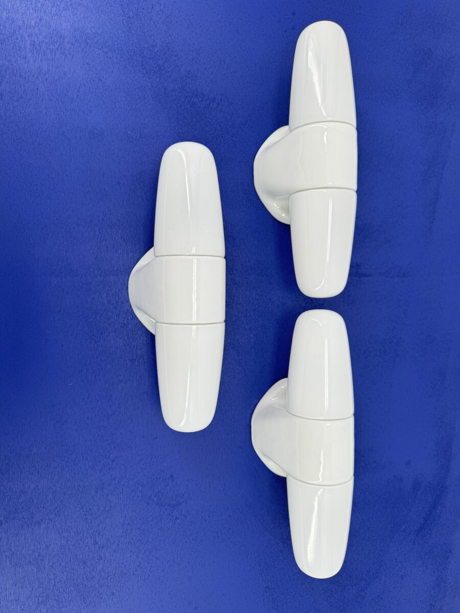 Applique double de Wilhelm Wagenfeld opaline et porcelaine blanche, série disponible