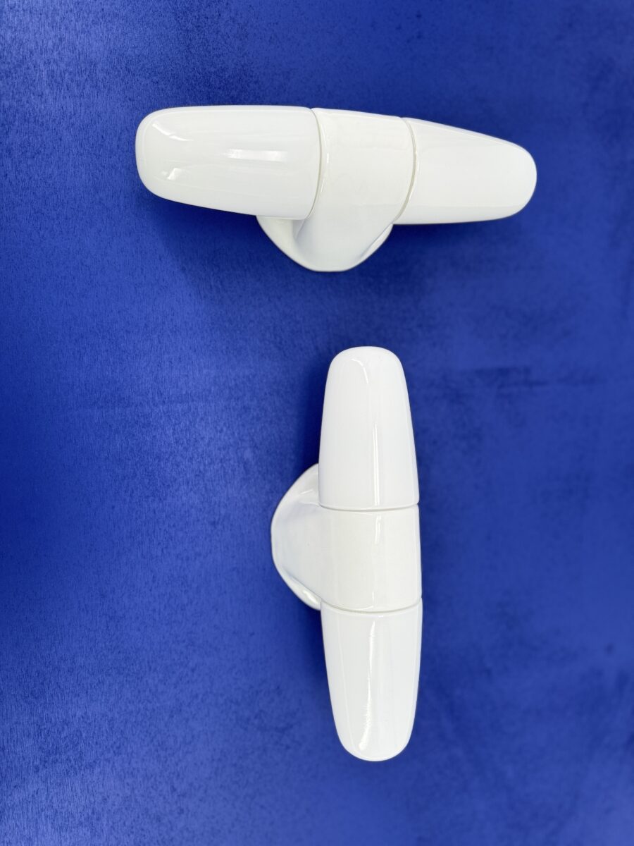 Applique double de Wilhelm Wagenfeld opaline et porcelaine blanche, série disponible