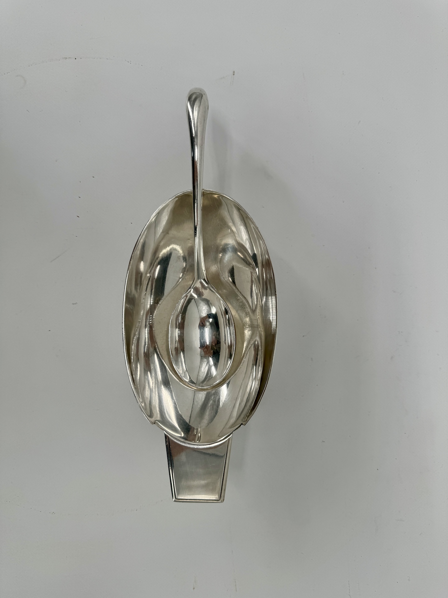 Cygne 4 saucière Fjerdingstad Gallia christofle gravy boat 2