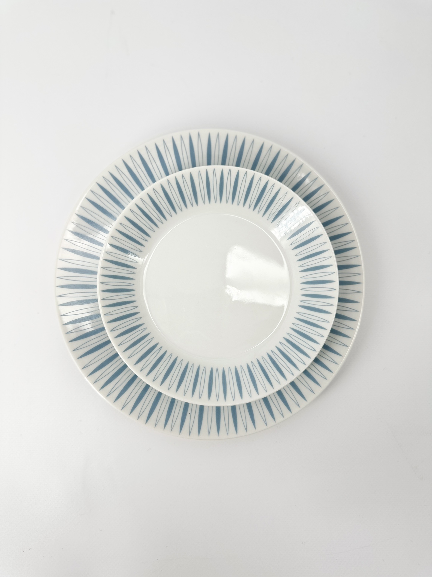 Service à thé, café et dessert en Porcelaine de Fürstenberg Allemagne 1960
