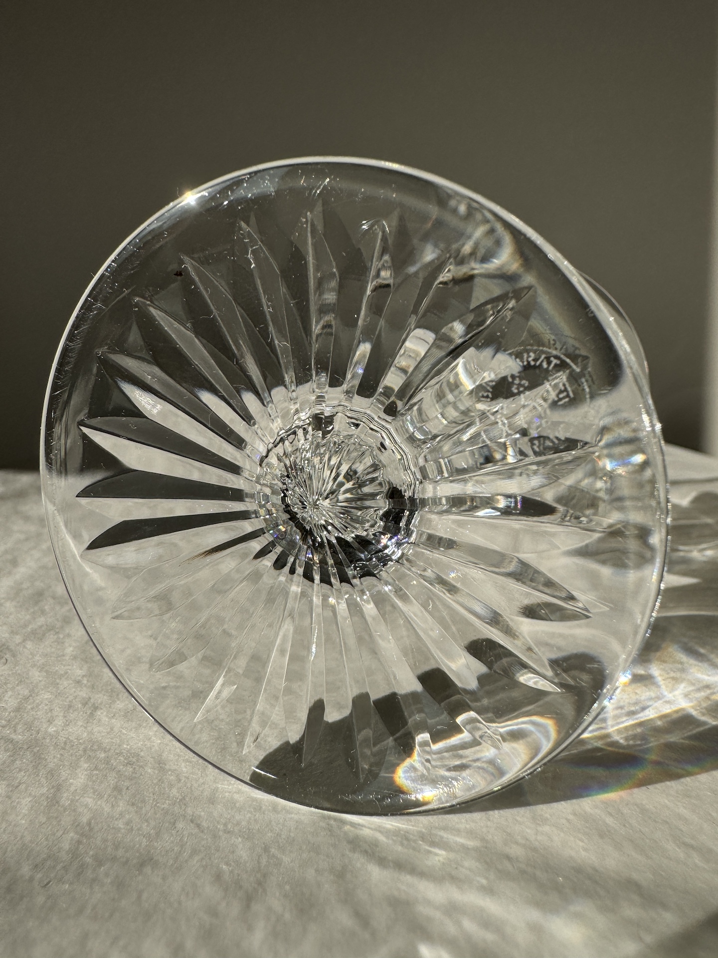 Series of Baccarat Crystal Glasses Buckingham Model for 12 people