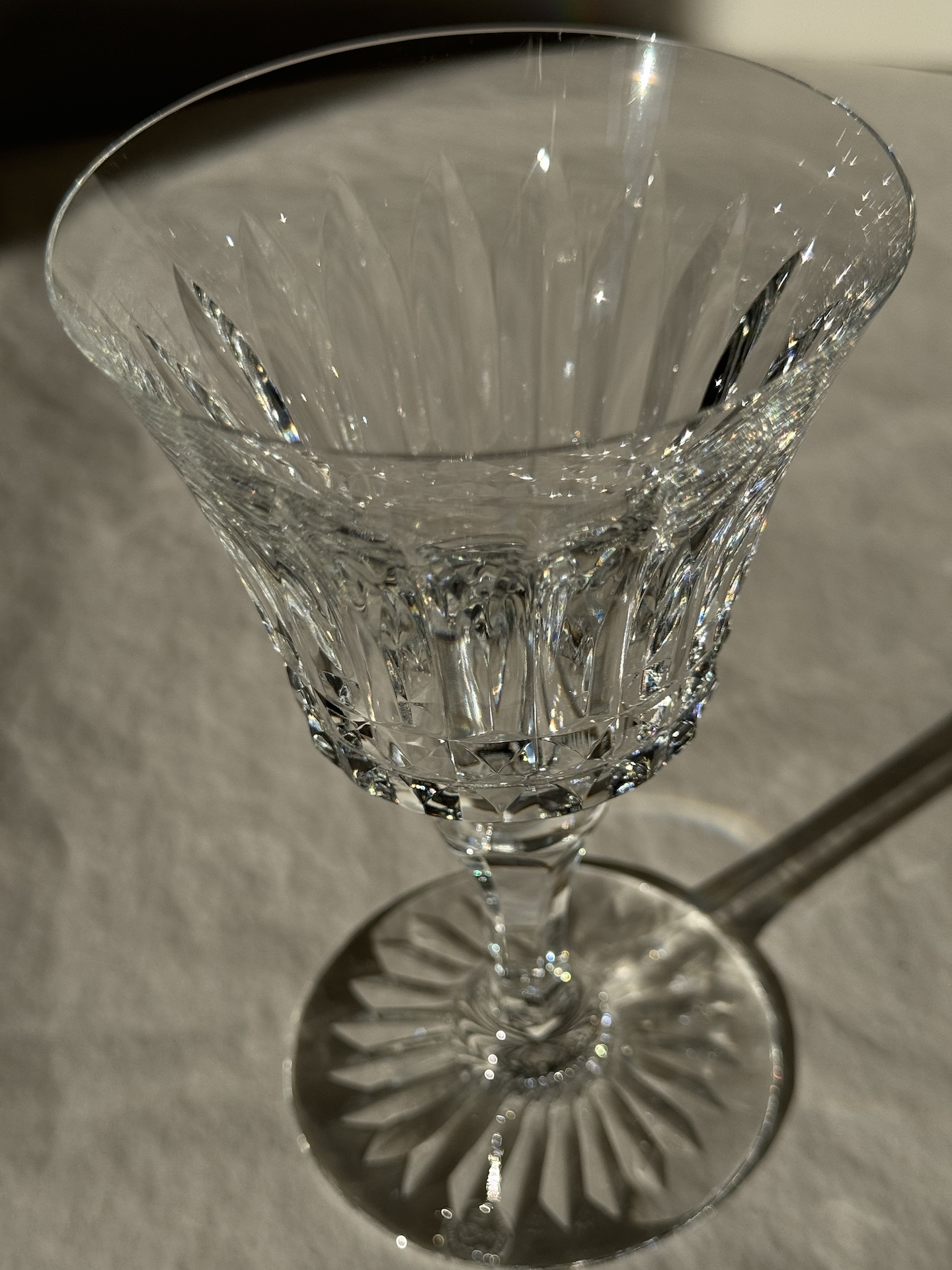 Series of Baccarat Crystal Glasses Buckingham Model for 12 people