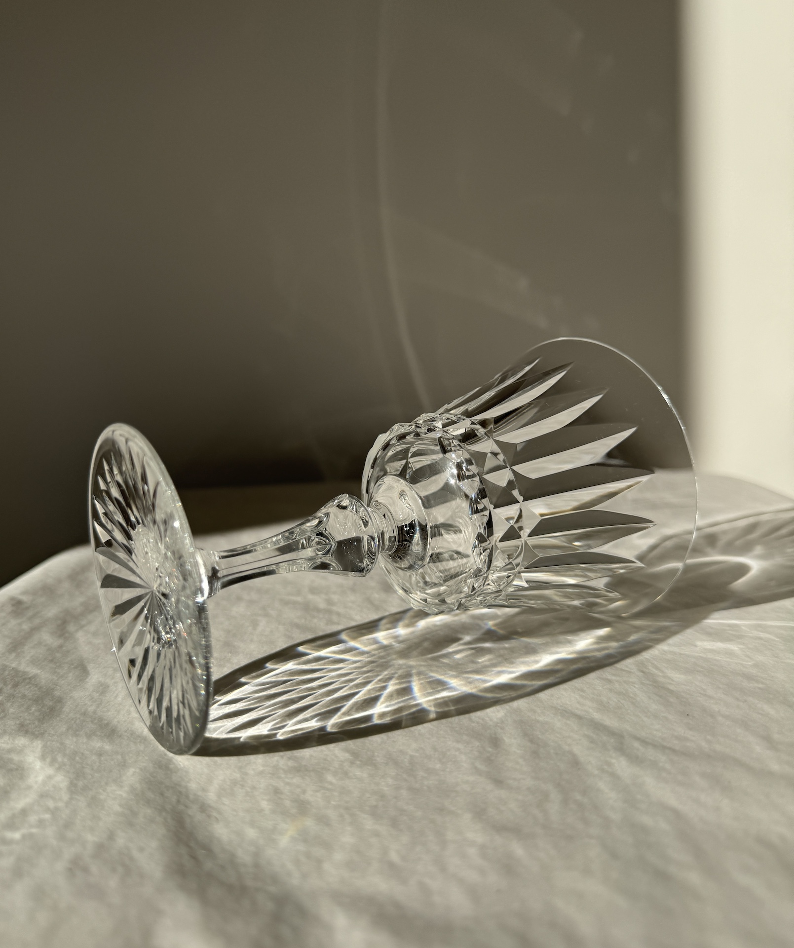 Series of Baccarat Crystal Glasses Buckingham Model for 12 people