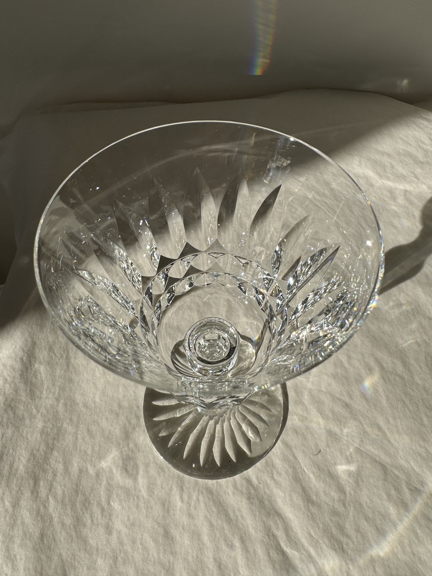 Series of Baccarat Crystal Glasses Buckingham Model for 12 people