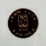 Service de Table de Jean Luce Paris 8 Personnes Porcelaine Blanche Circa 1950