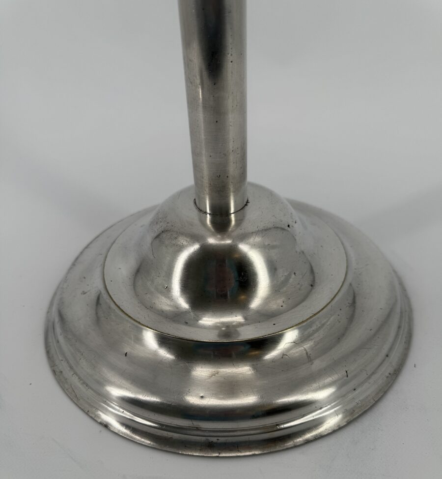 Porte-Seau à Champagne Art Déco Français en Métal Argenté