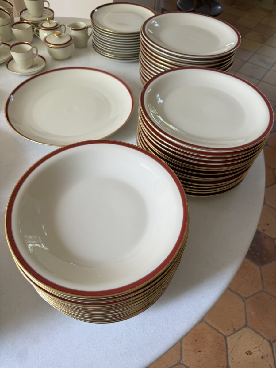 Service de Table sur mesure Art Déco de Wilhem Wagenfeld Porcelaine de Fürstenberg