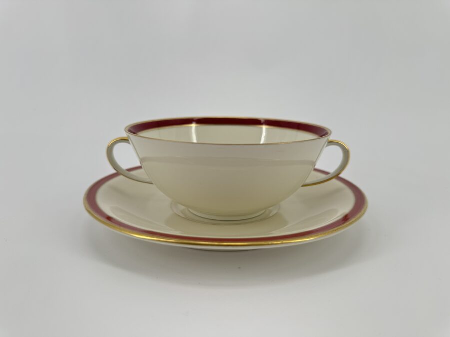 Service de Table sur mesure Art Déco de Wilhem Wagenfeld Porcelaine de Fürstenberg