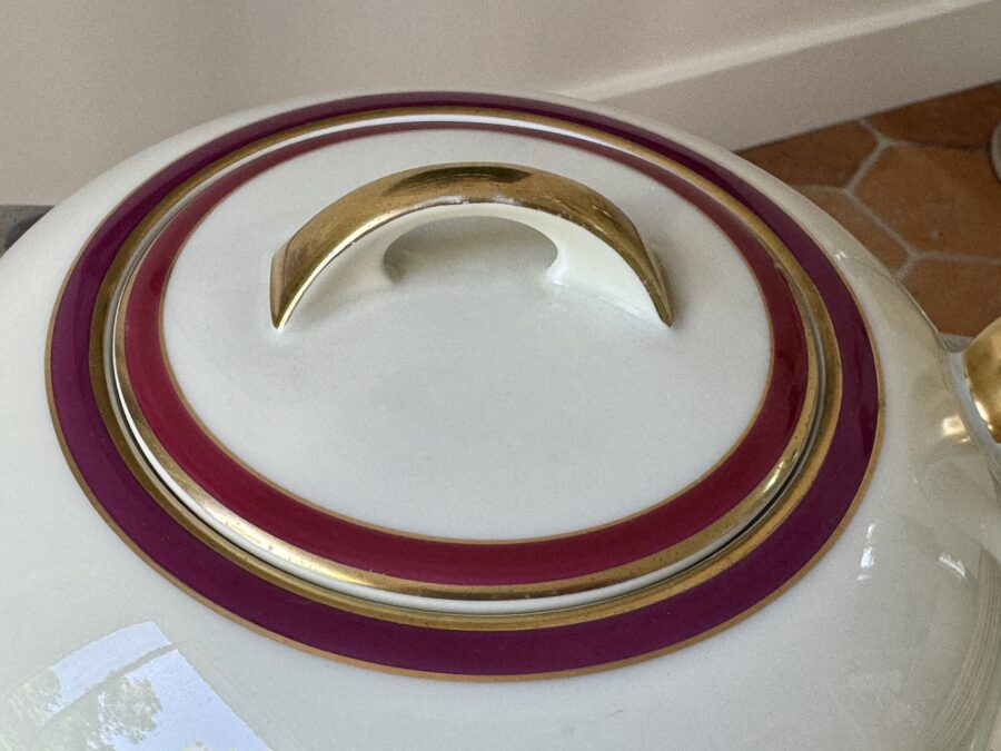 Service de Table sur mesure Art Déco de Wilhem Wagenfeld Porcelaine de Fürstenberg