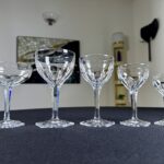 Quatre coupelles à dessert en Cristal Baccarat Modèle Harcourt