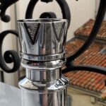 Paire de Bougeoirs Art Déco Ercuis en Métal Argenté