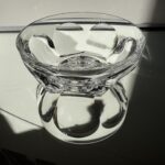 Quatre coupelles à dessert en Cristal Baccarat Modèle Harcourt