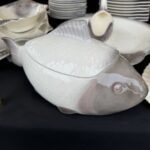 Service à Poisson en Faïence de Waechtersbach d'Albin Müller 12 personnes