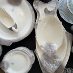 Service à Poisson en Faïence de Waechtersbach d'Albin Müller 12 personnes