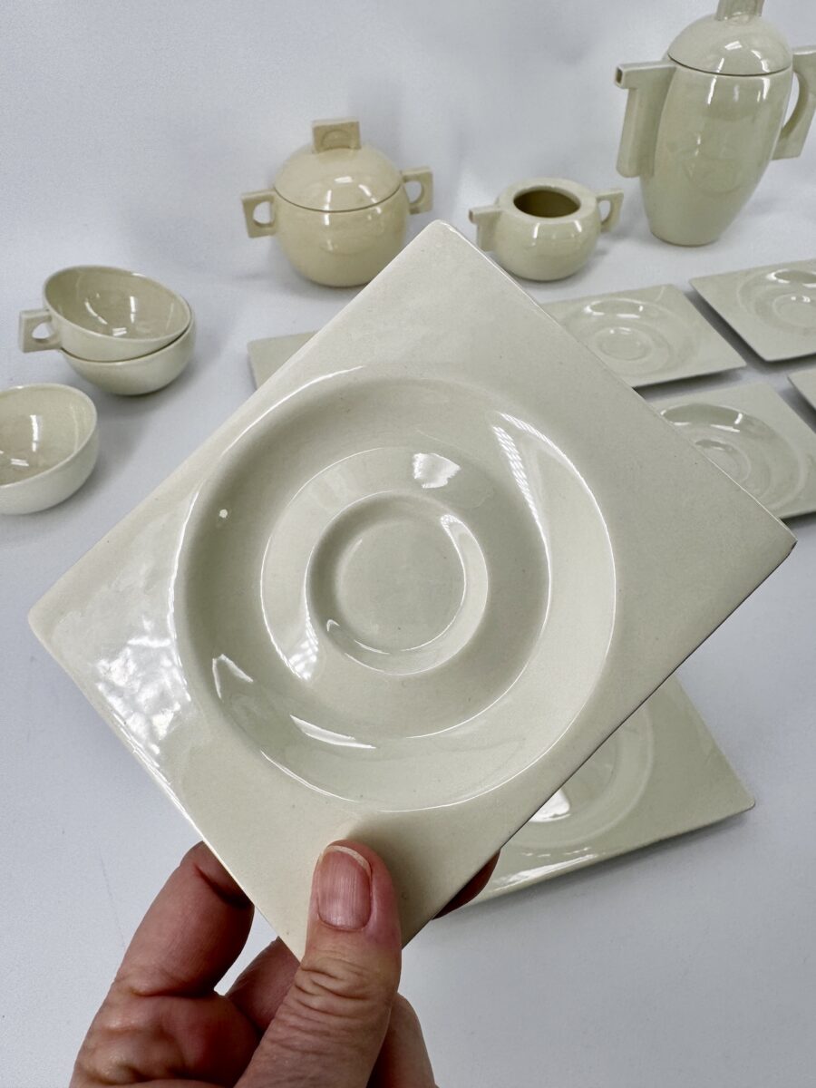 Jean Luce 1932 Tea Coffee set Rectangle Model