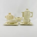 Jean Luce 1932 Tea Coffee set Rectangle Model