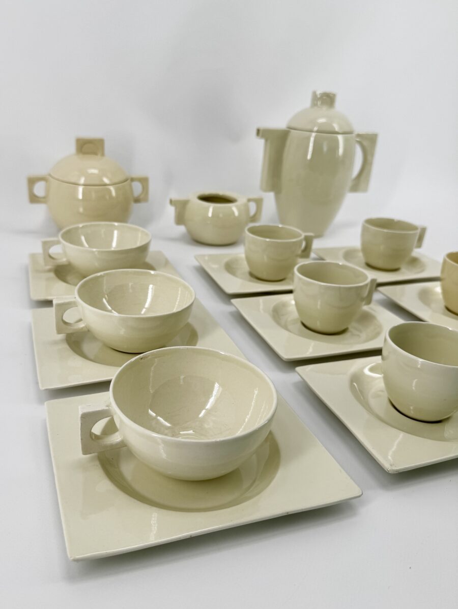 Jean Luce 1932 Tea Coffee set Rectangle Model
