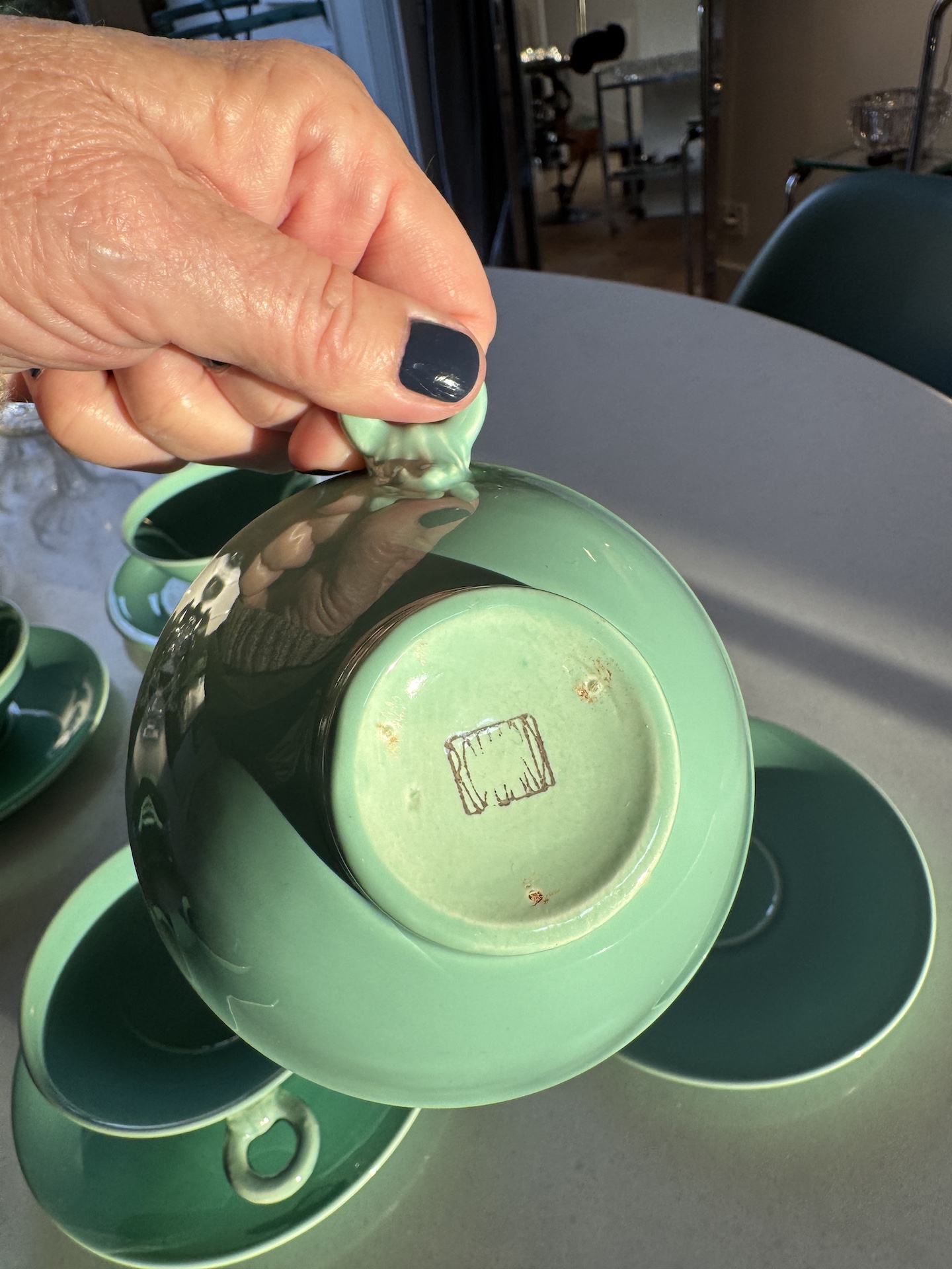 Art Deco Tea and Coffee Set by Marcel Goupy for 12 people