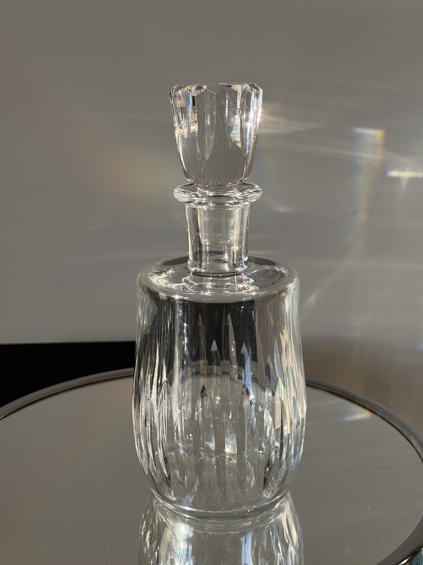 Service de Verres Cristal de Baccarat 12 Personnes et Carafe Circa 1950 58 pièces